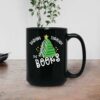 Dashing Through The Books Christmas Tree Mug