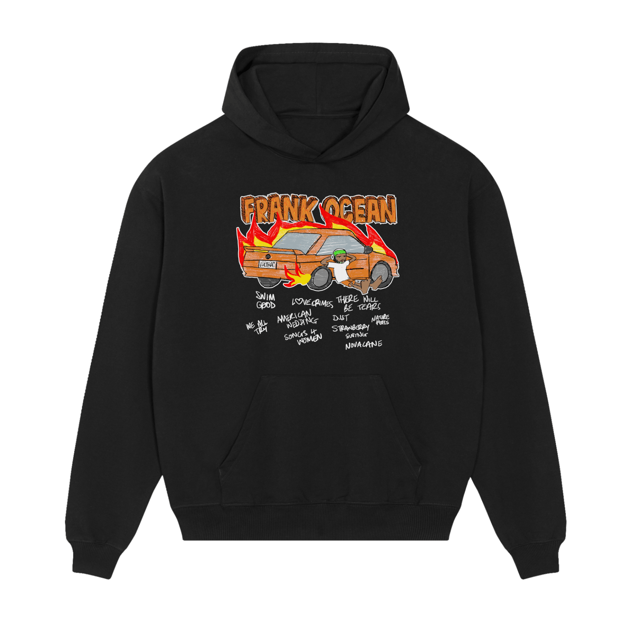 Frank Ocean Nostalgia Ultra Sketchbook Hoodie Frank Ocean Nostalgia Ultra Sketchbook Hoodie