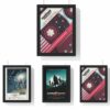 Guardians of the Galaxy Vol 1 & 2 Art Poster – Cosmic Adventure Art Print