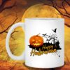 Happy Halloween v1 White Coffee Mugs