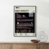 High Fidelity Movie Poster – Music and Romance Classic Art Print