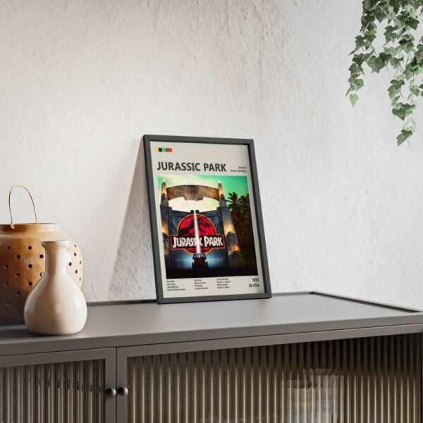 Jurassic Park Movie Poster – Iconic Dinosaur Adventure Art Print