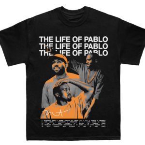 Kanye Life Of Pablo Album T-shirt