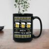 Merry Christmas and A Happy New Beer Mug