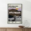 Once Upon a Time in Hollywood Movie Poster – Tarantino’s Iconic Cinematic Masterpiece Art Print