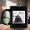 Pen and Watercolor Personalized Black Coffee Mugs