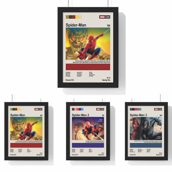 Spider-Man Tobey Maguire Poster – Iconic Superhero Art Print
