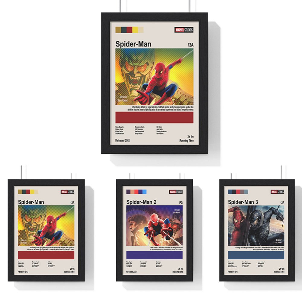 Spider-Man Tobey Maguire Poster – Iconic Superhero Art Print Spider-Man Tobey Maguire Poster – Iconic Superhero Art Print
