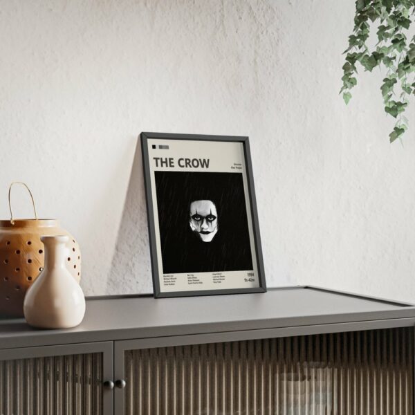 The Crow Movie Poster – Dark Fantasy Cult Classic Art Print