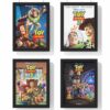 Toy Story Poster Set – Complete Collection of Heartwarming Animated Art Prints