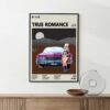 True Romance 1993 Movie Poster – Quentin Tarantino’s Classic Crime Romance Art Print