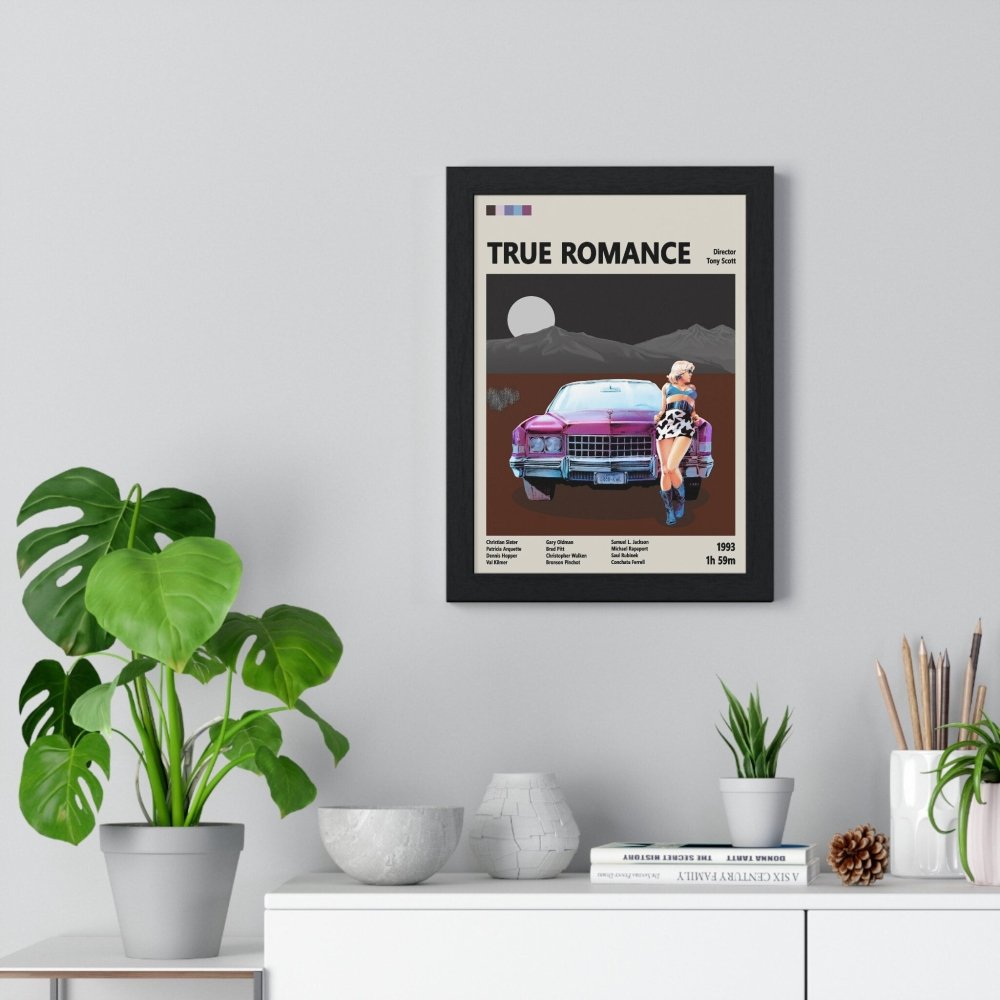 True Romance 1993 Movie Poster – Quentin Tarantino’s Classic Crime Romance Art Print True Romance 1993 Movie Poster – Quentin Tarantino’s Classic Crime Romance Art Print