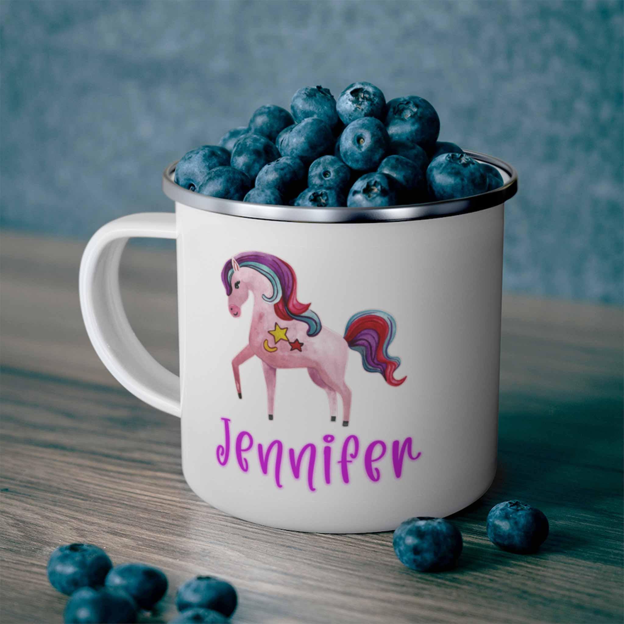 Unicorn Moon and Stars Custom Personalized Mugs Unicorn Moon and Stars Custom Personalized Mugs