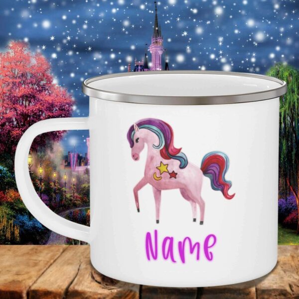 Unicorn Moon and Stars Custom Personalized Mugs