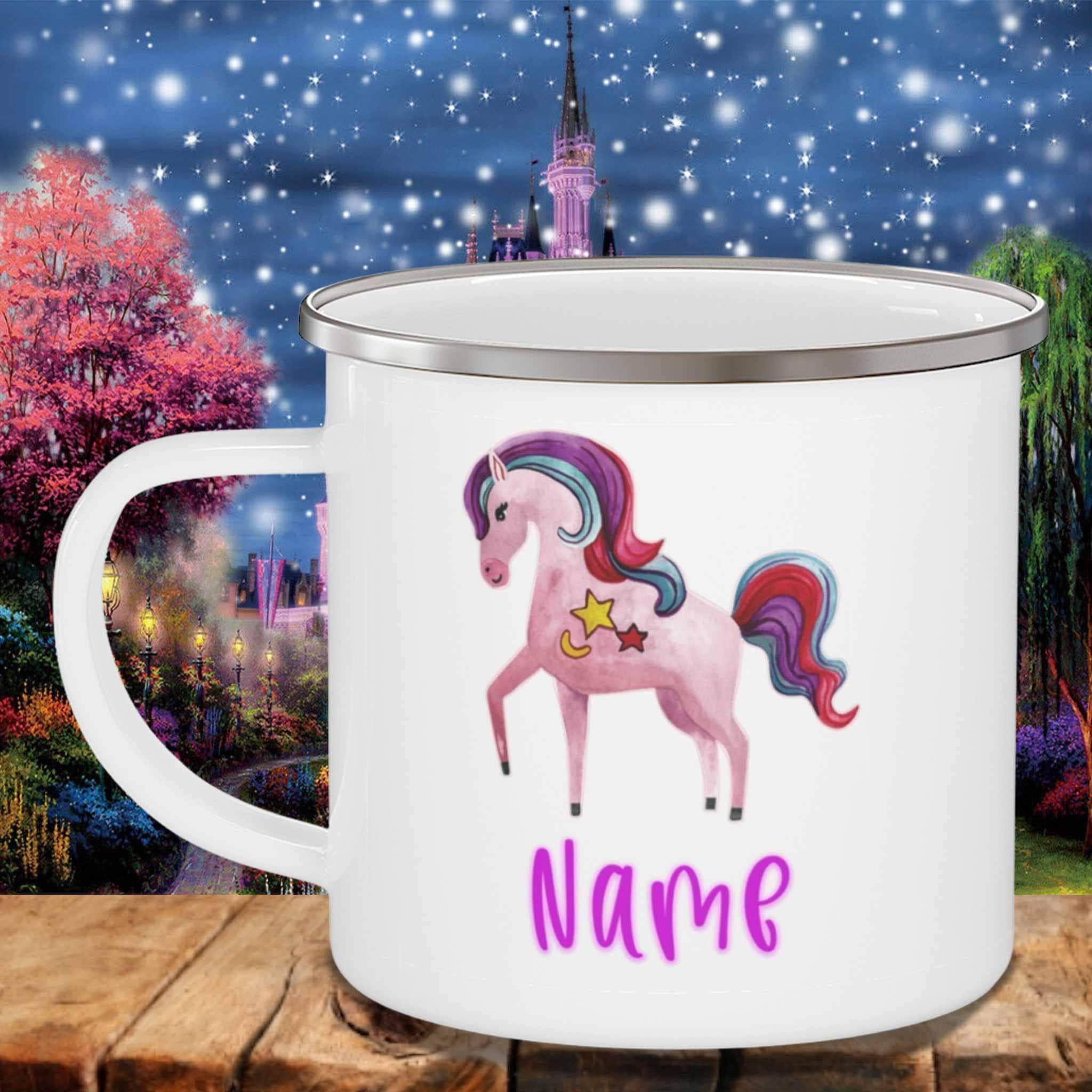 Unicorn Moon and Stars Custom Personalized Mugs Unicorn Moon and Stars Custom Personalized Mugs
