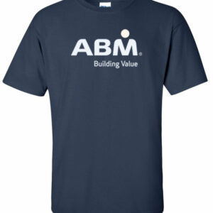 ABM Industries building value t-shirt