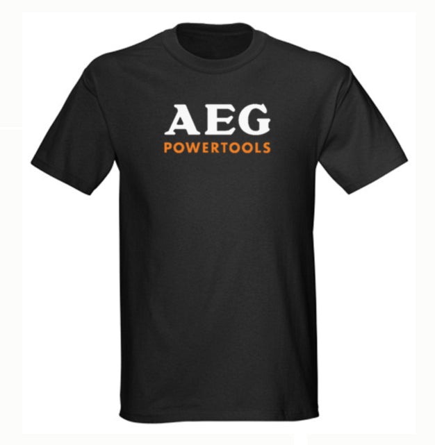 AEG Power Tools battery t-shirt AEG Power Tools battery t-shirt