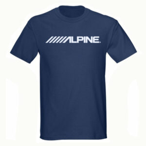ALPINE Car Stereo Navigation T-shirt