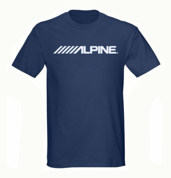 ALPINE Car Stereo Navigation T-shirt