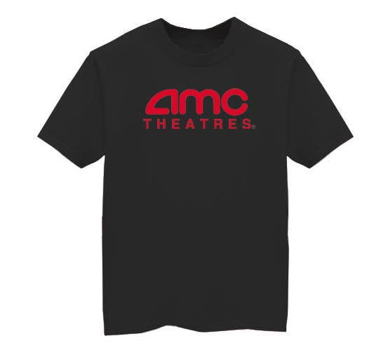 AMC Theatres movie theater t-shirt AMC Theatres movie theater t-shirt