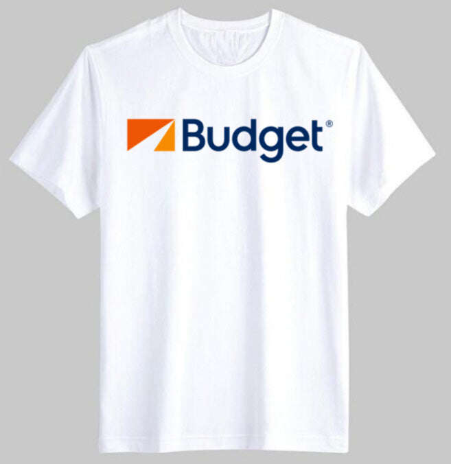 BUDGET Car Rental Company T-shirt BUDGET Car Rental Company T-shirt