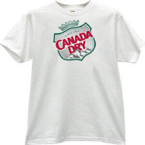 CANADA DRY Ginger Ale soft drink t-shirt