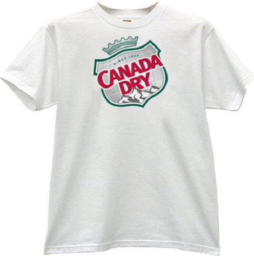 CANADA DRY Ginger Ale soft drink t-shirt CANADA DRY Ginger Ale soft drink t-shirt