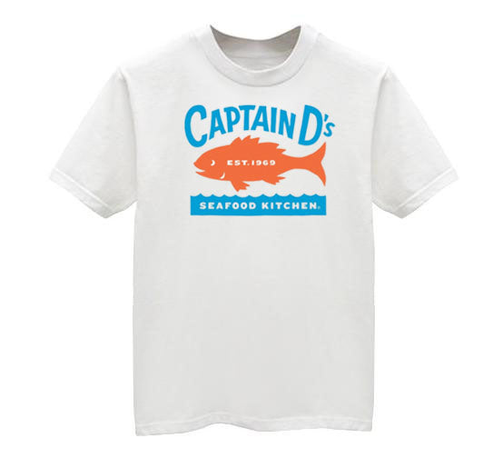 CAPTAIN D'S Seafood Restaurant T-shirt CAPTAIN D'S Seafood Restaurant T-shirt