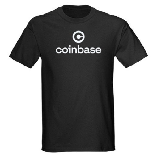 COINBASE Bitcoin Crypto Exchange T-shirt COINBASE Bitcoin Crypto Exchange T-shirt