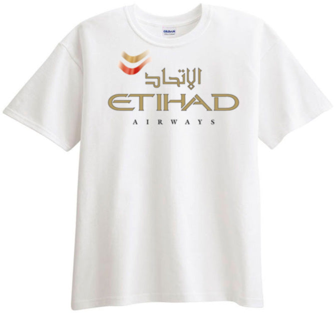 ETIHAD Airways Airlines T-shirt ETIHAD Airways Airlines T-shirt