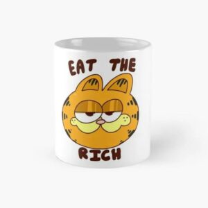 Eat The Rich Garfield Mug
