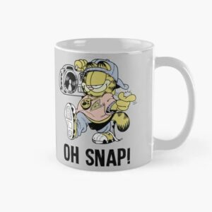 Funny Oh Snap The Cat Garfield Mug