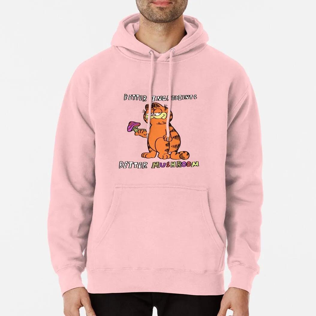 Garfield Better Ingredients Better Mushroom Hoodie Garfield Better Ingredients Better Mushroom Hoodie
