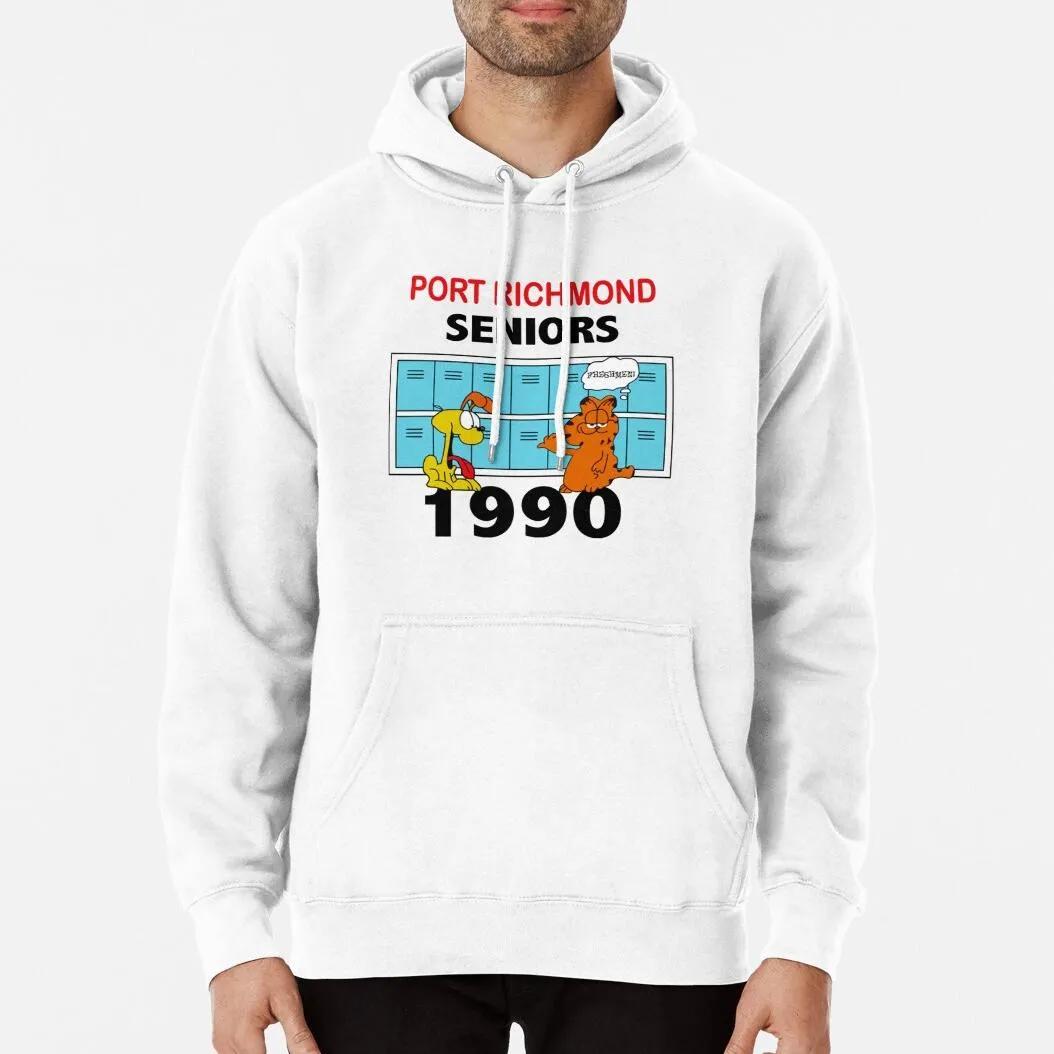 Garfield Port Richmond seniors 1990 Hoodie Garfield Port Richmond seniors 1990 Hoodie