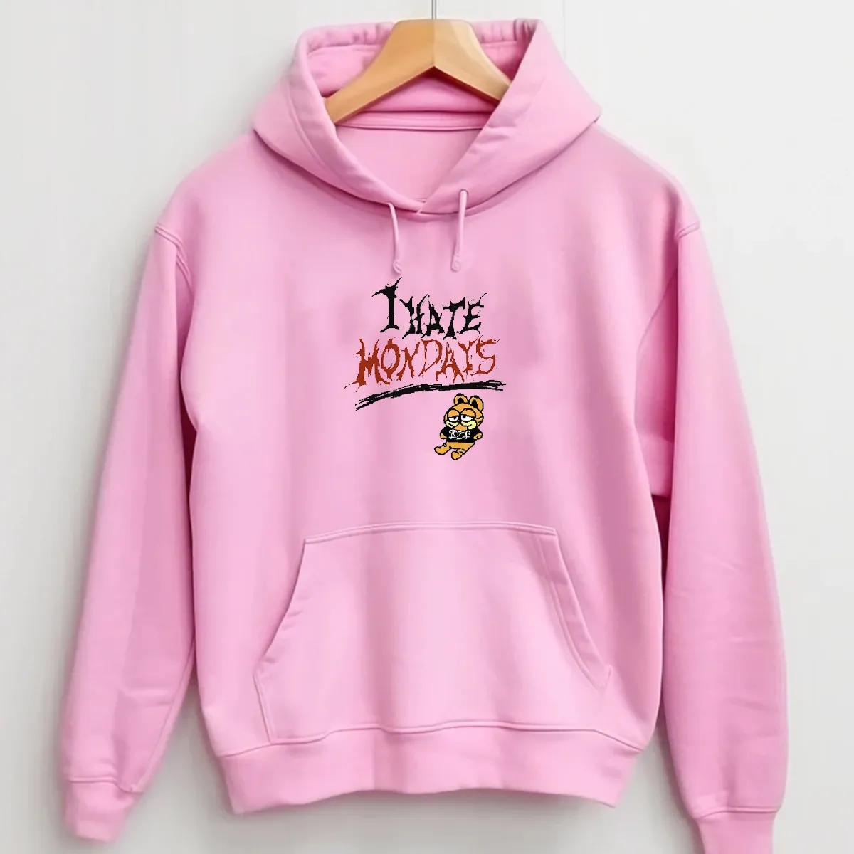 I HATE MONDAYS Garfield Hoodie I HATE MONDAYS Garfield Hoodie