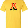 KOA Campgrounds camping t-shirt