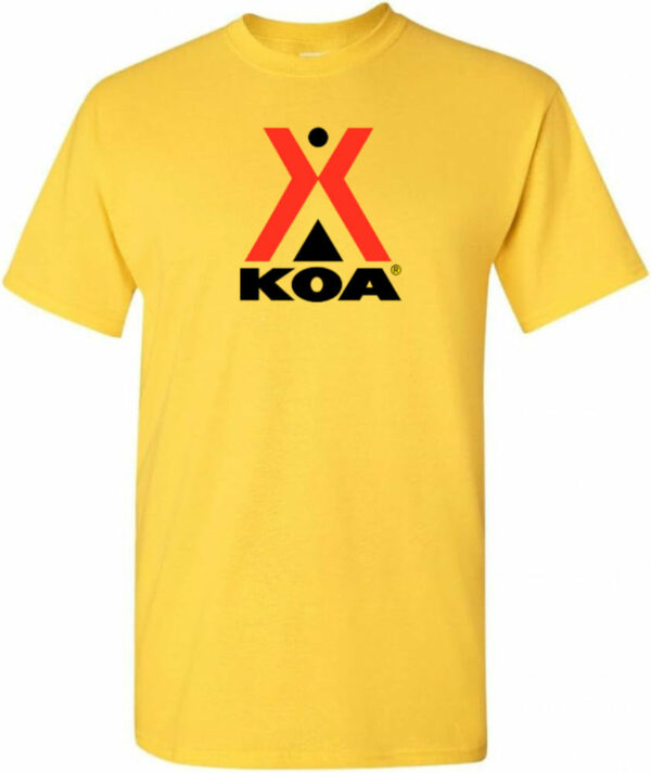 KOA Campgrounds camping t-shirt