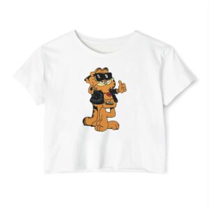 Punk Garfield Crop Top