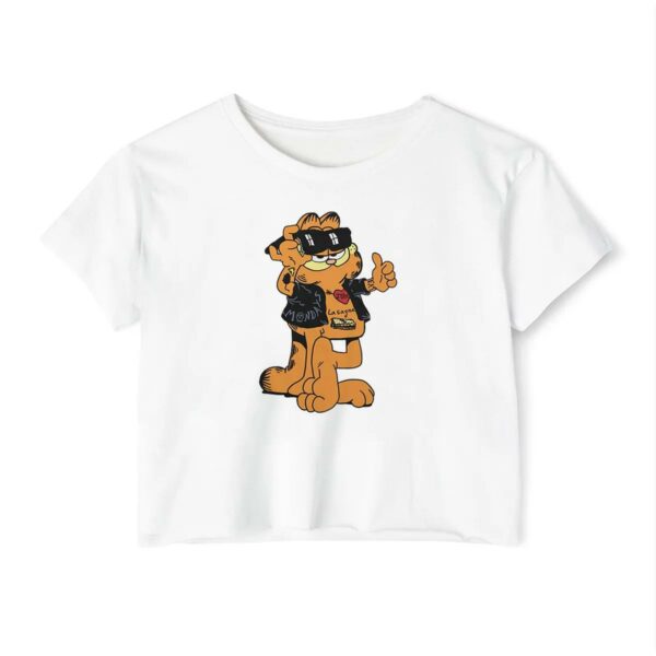 Punk Garfield Crop Top