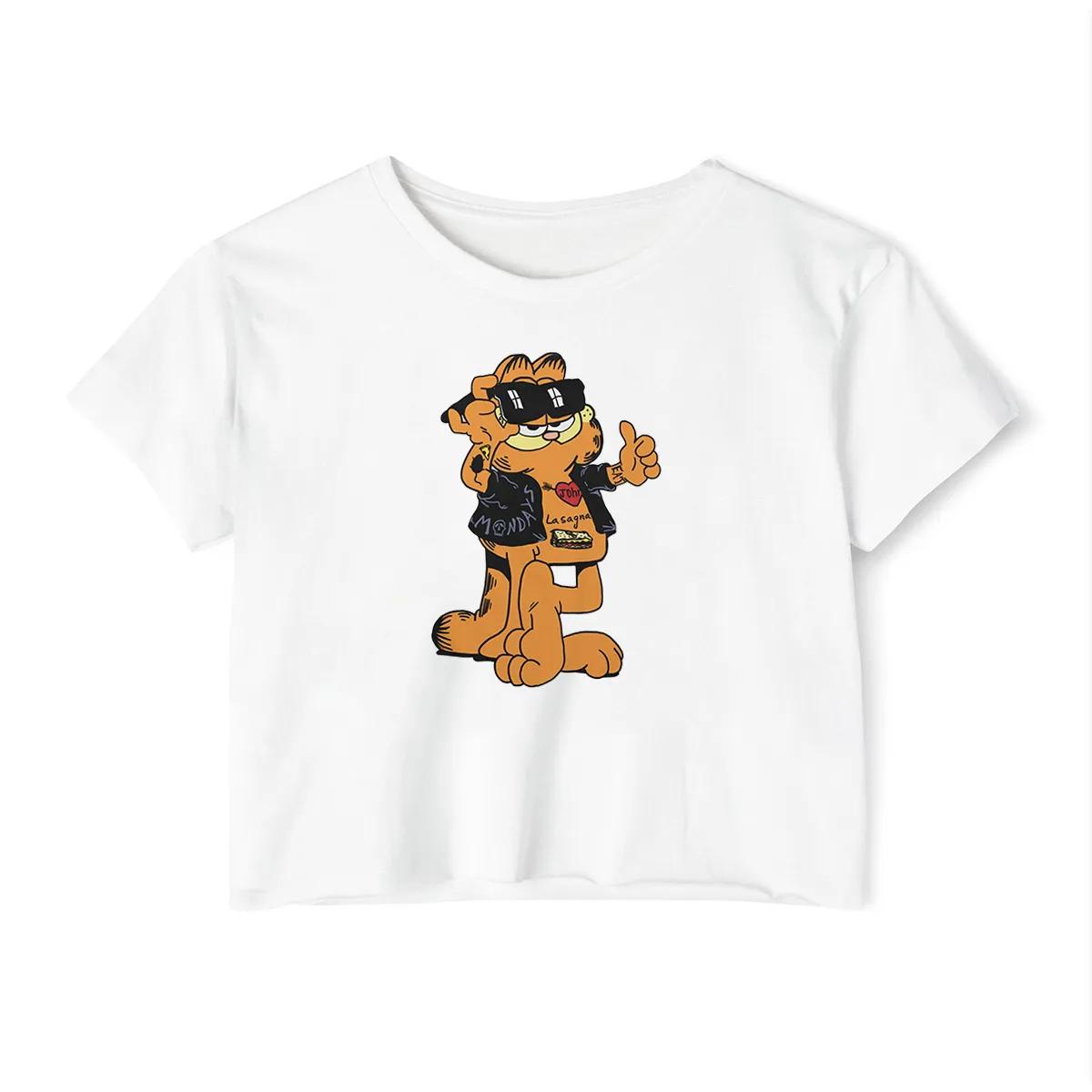 Punk Garfield Crop Top Punk Garfield Crop Top