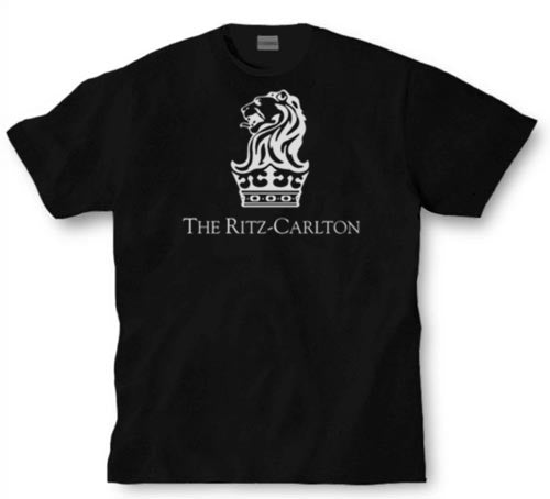 RITZ-CARLTON Hotel & Resorts T-shirt RITZ-CARLTON Hotel & Resorts T-shirt