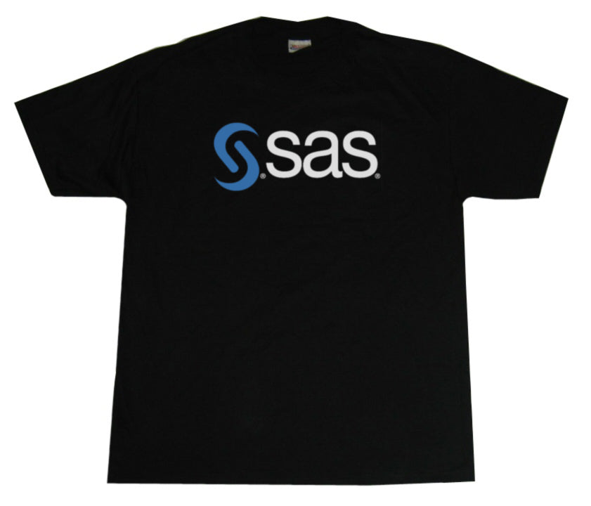 SAS Institute Analytics Software T-shirt SAS Institute Analytics Software T-shirt