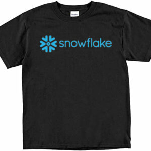 SNOWFLAKE Data Cloud Company T-shirt
