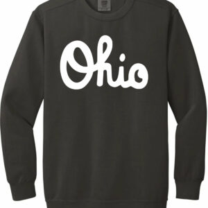 Script Ohio Crewneck Premium Comfort Colors Sweatshirt