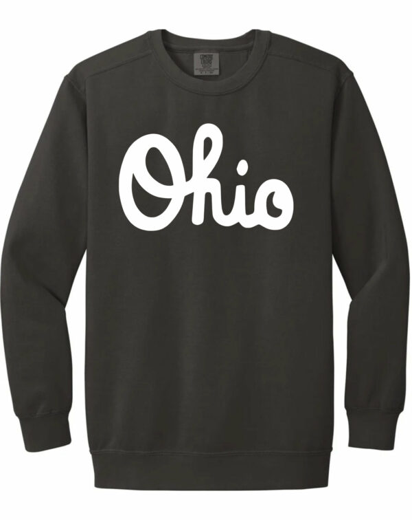 Script Ohio Crewneck Premium Comfort Colors Sweatshirt