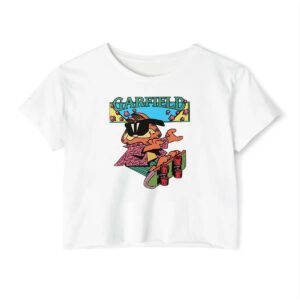 Skater Garfield Crop Top