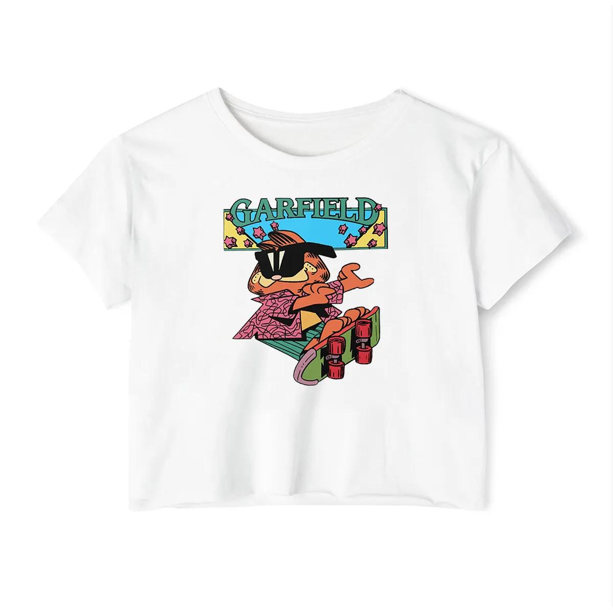 Skater Garfield Crop Top Skater Garfield Crop Top