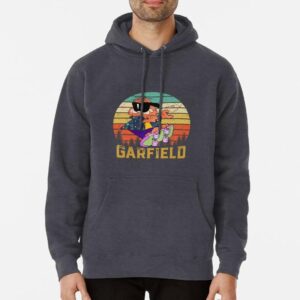 Skater Garfield Vintage Graphic Hoodie