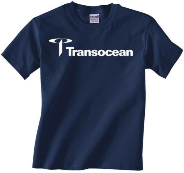 TRANSOCEAN Oil Drilling Company T-shirt TRANSOCEAN Oil Drilling Company T-shirt