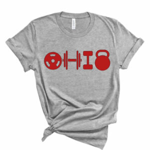 Weightlifting OHIO Bella Canvas Tee